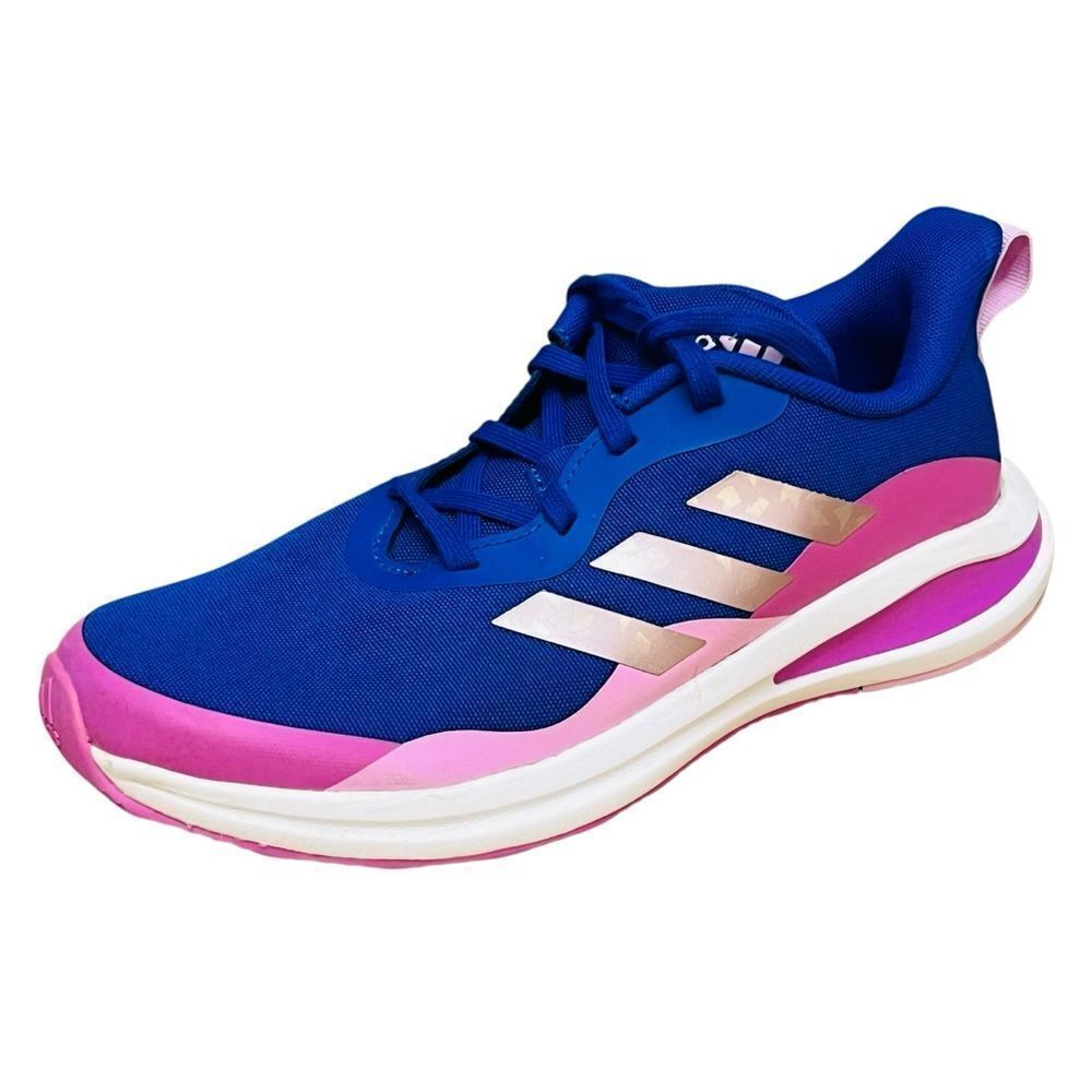 Adidas Women's Running Sneakers FortaRun Cloudfoam Shoes Blue/Lilac Sz 6